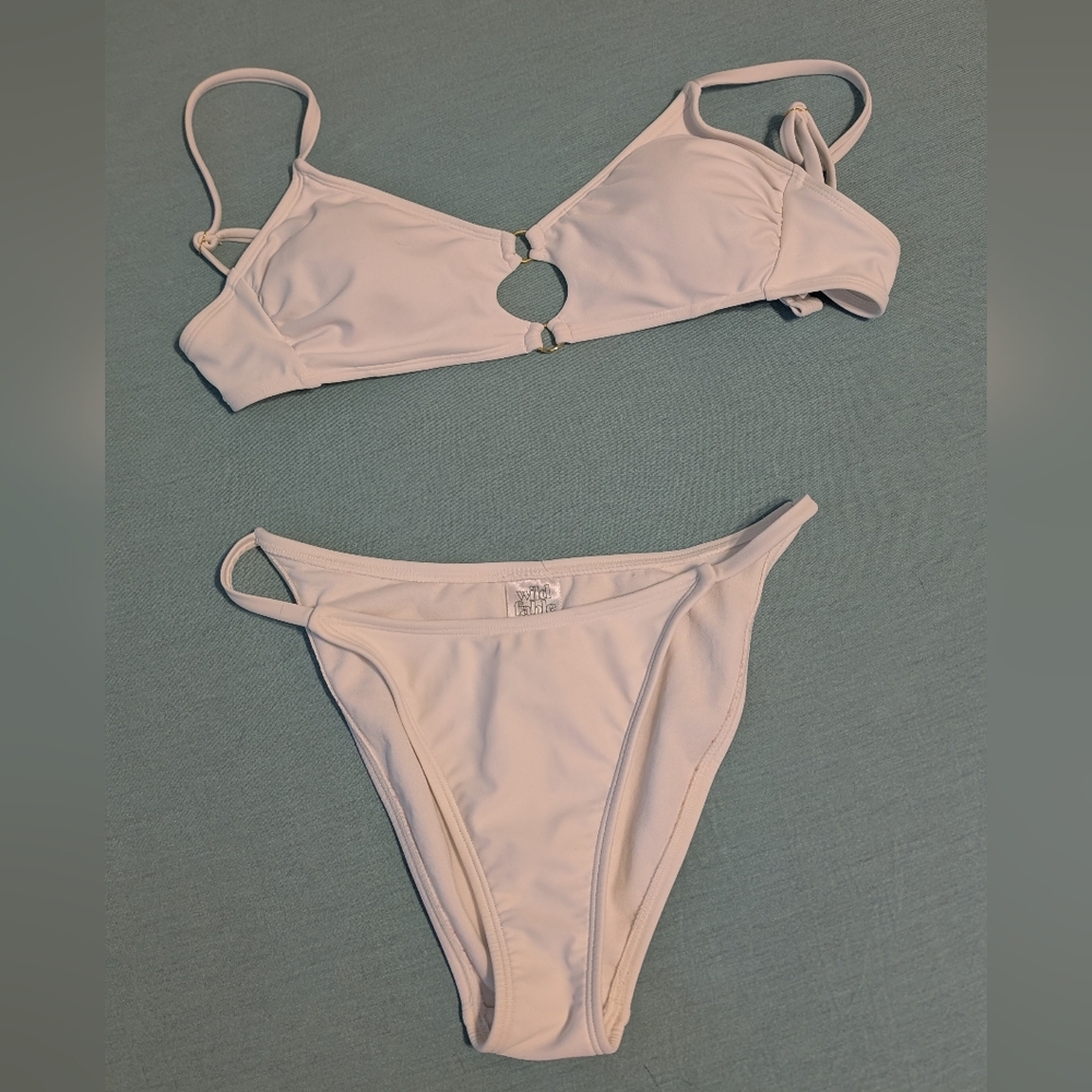 Elegant White Bikini Set